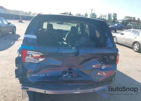 2018 Honda Odyssey Ex-L z USA, uszkodzony, nr VIN 5FNRL6H70JB087680